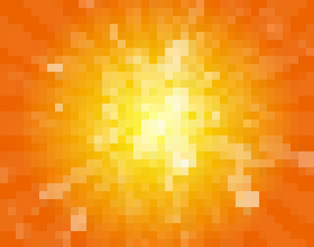 Sun pixel backgroundのイラスト素材