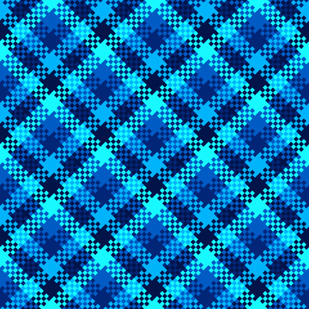 Pixel art design, seamless patternのイラスト素材