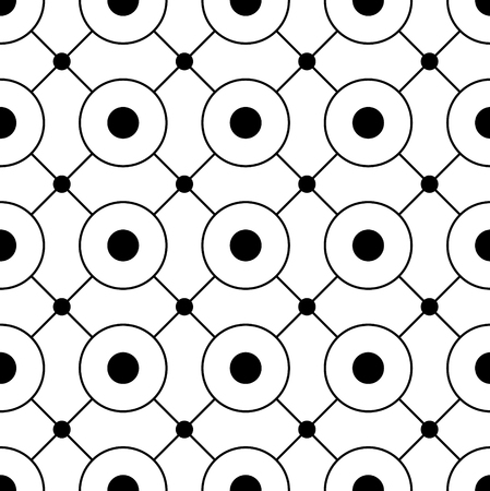Seamless geometric vector patternのイラスト素材