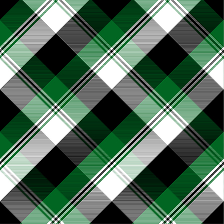 Seamless tartan vector patternのイラスト素材