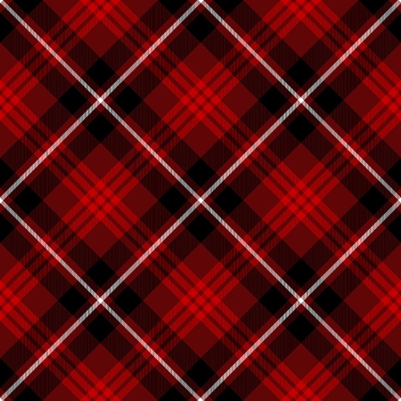 Seamless tartan vector patternのイラスト素材