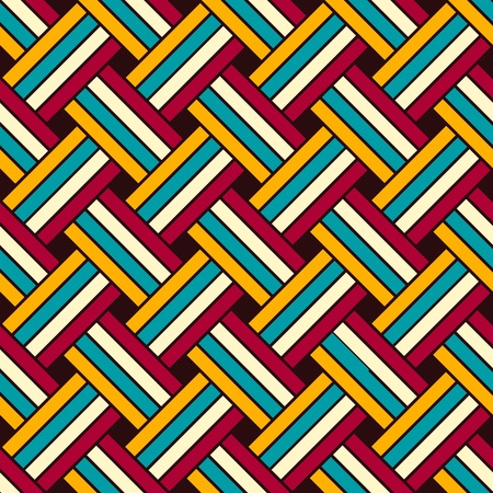 Seamless geometric vector patternのイラスト素材