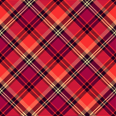 Seamless tartan vector pattern.のイラスト素材