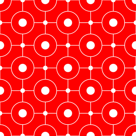 Seamless geometric vector patternのイラスト素材