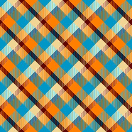 Seamless tartan vector pattern illustrationの写真素材
