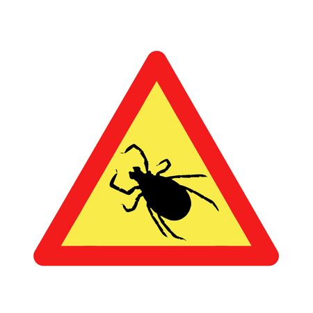 triangular warning before ticks sign
