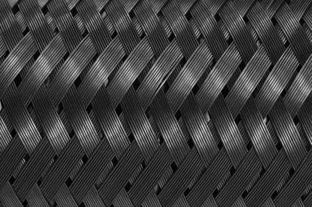 flexible tube connection to the car exhaust system on white backgroundの写真素材