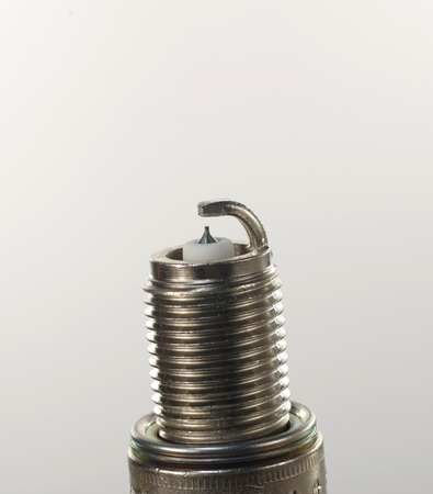 fragment engine spark plug isolatedの写真素材