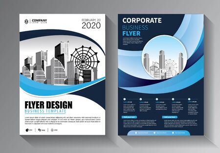 Business abstract vector template. Brochure design, cover modern layout, annual report, poster, flyer in A4 with colorful triangles, geometric shapes for tech, science, market with light backgroundのイラスト素材