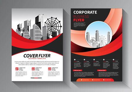 Business abstract vector template. Brochure design, cover modern layout, annual report, poster, flyer in A4 with colorful triangles, geometric shapes for tech, science, market with light backgroundのイラスト素材
