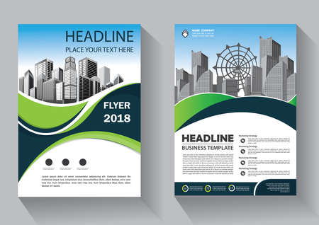 Business abstract vector template. Brochure design, cover modern layout, annual report, poster, flyer in A4 with colorful triangles, geometric shapes for tech, science, market with light backgroundのイラスト素材