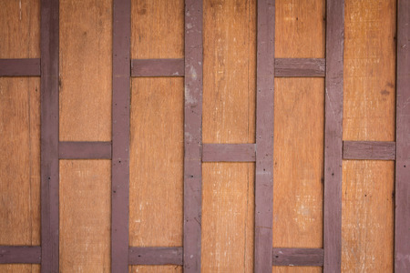 Old wooden plank wall background textureの写真素材