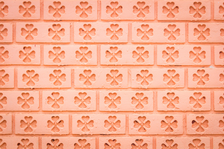 red Tile glossy mosaic Earthenware material background