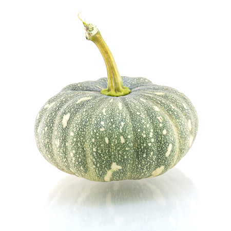 Pumpkin isolated on white backgroundの写真素材