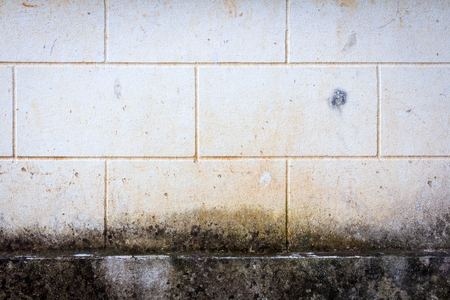 old concrete block wall background textureの写真素材