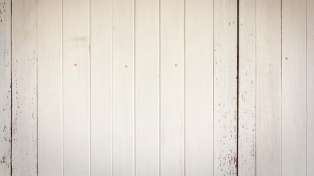 White wood wall texture as backgroundの写真素材