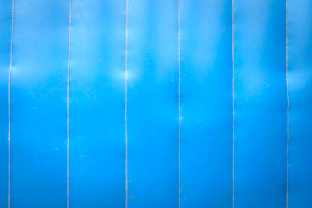 Blue pastik on backgroundの写真素材