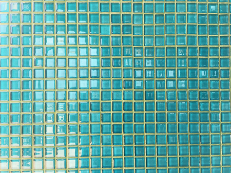 Small marble square tiles on backgroundの写真素材