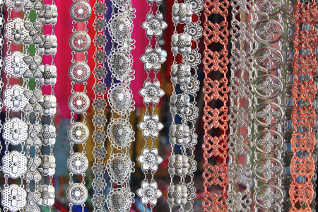 Silver plated belt thailand