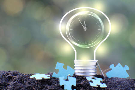 Tree growing from a tree and business or finance saving money and business growth conceptの写真素材