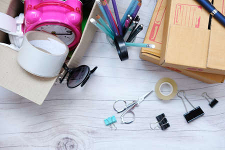 Office table and study desk background