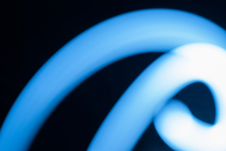 light painting on back background.の写真素材