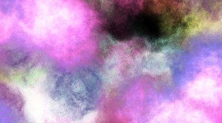 Space background with realistic nebula and shining stars, colorful universe with star, magic color galaxy, endless universe and starry night,Deep Spaceの写真素材