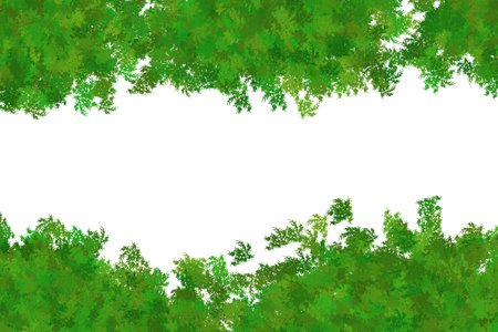 Nature landscape ,Abstract painting background , Colorful pretty texture drawing by hand. Digital indigo wallpaper.の写真素材