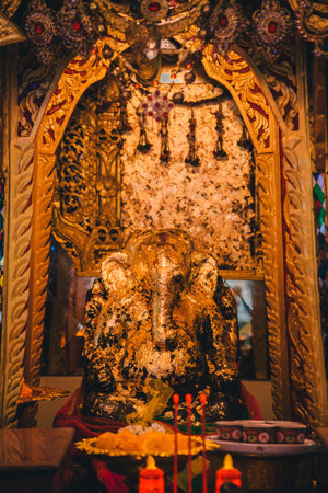 Ganesh in Thailand at temple