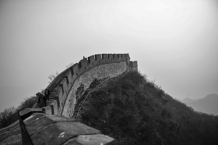 the great wall of Chinaのeditorial素材
