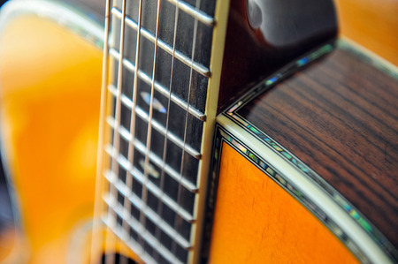 Components of the acoustic guitar.