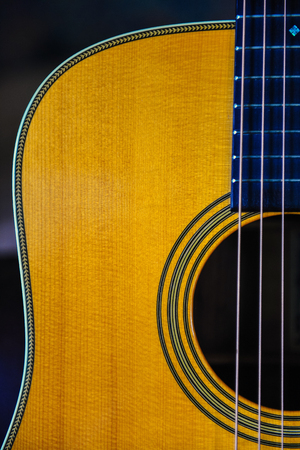 Components of the acoustic guitar.