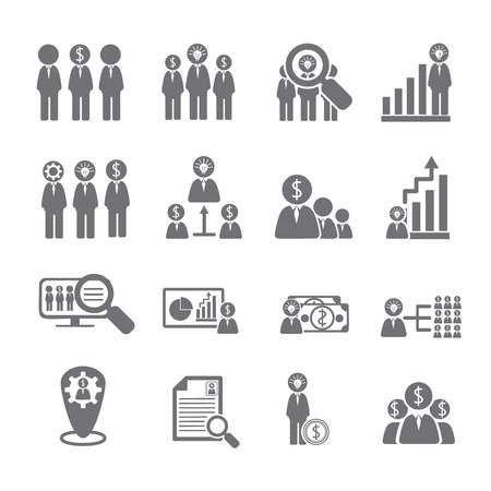 Business solutionのイラスト素材