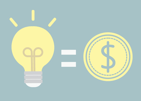 good idea for moneyのイラスト素材