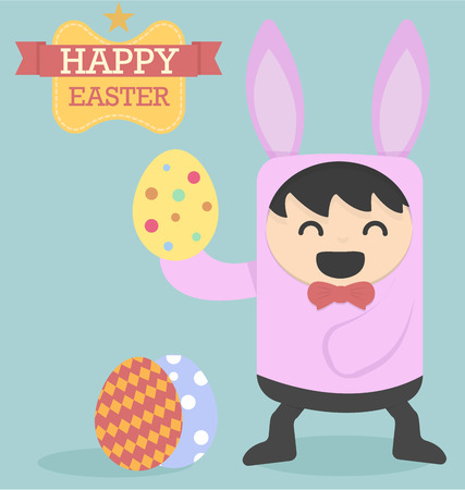 Happy Easterのイラスト素材
