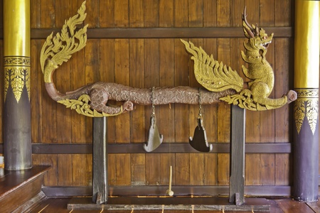 The Golden Nagas at the Ancient City of Thailand.の写真素材