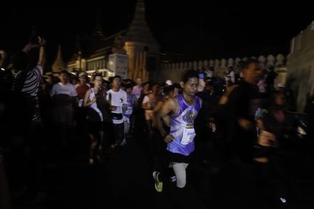 BANGKOK - FEB 2012 - Standard Charterd Bangkok Marathon is a world standard athletic sport of...