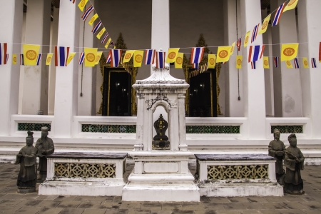 Thepthidaram Temple was built in 2379BE by KIng Rama III for the princess. の写真素材