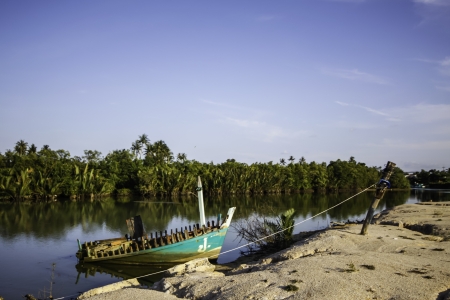 The beauty of the natural landscape of Thasala NakornSriThammarat in the southern part of Thailand.の写真素材