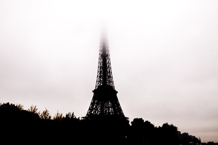 The Eiffel Tower ,La Tour Eiffel, nickname La dame de fer, the iron lady) is an iron lattice tower located on the Champ de Mars in Paris, named after the engineer Gustave Eiffel, whose company designed and built the tower.の写真素材