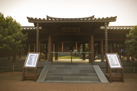 HONG KONG - JANUARY 5 : Chi Lin Nunnery & Nan Lian Garden on January 5, 2013 in Hong kong. The Chi...