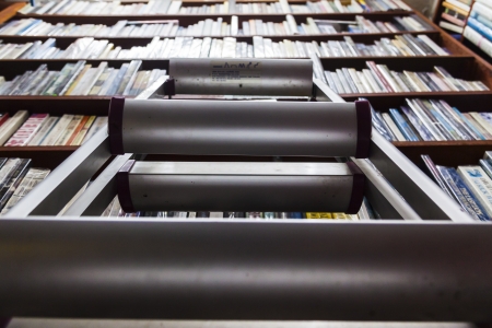 The bookshelf of knowledgeの写真素材