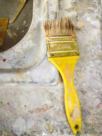 The working tools set for creative artists of the great artworks.の写真素材