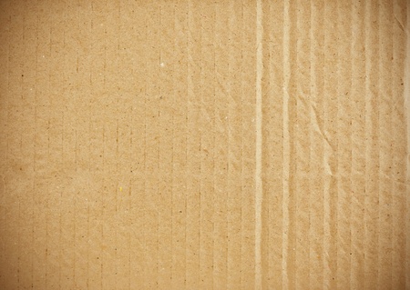piece of corrugated cardboardの写真素材