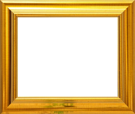 Isolate Wooden frameの写真素材
