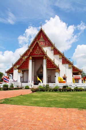 mongkolbophit in ayutthaya,thailandの写真素材