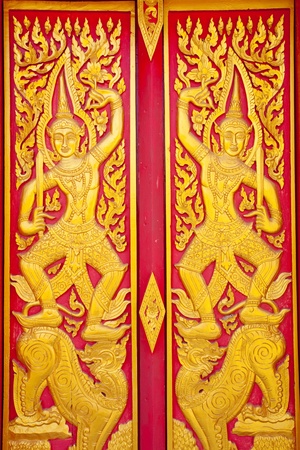 Door of Thai styleの写真素材