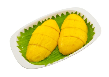 Ripe Mango Thai Dessertの写真素材