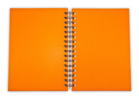 Orange Note Bookの写真素材