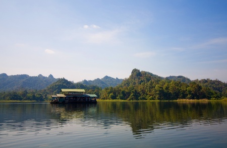 lake and forest. view of Thailand